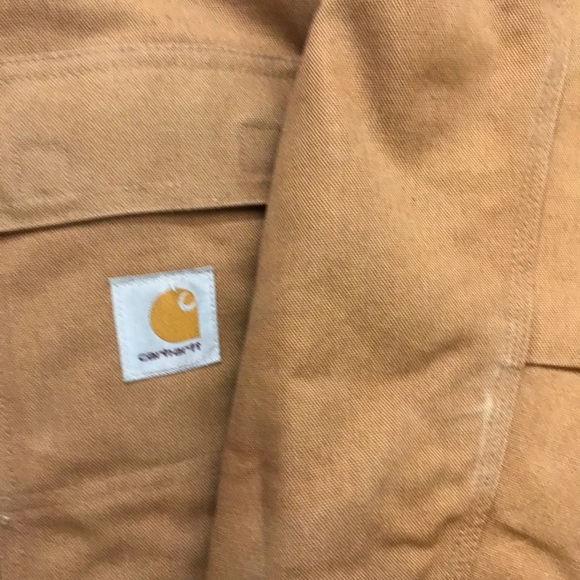 Vintage Carhartt quilted jacket coat chore union made USA 44 Long - Picture 2 of 8